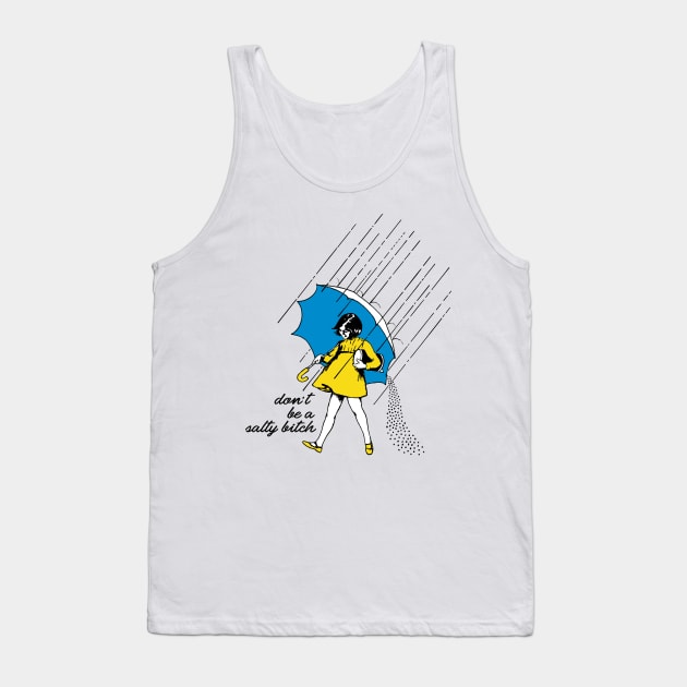 SALTY BITCH Tank Top by YourLuckyTee